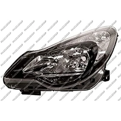 Bild av PRASCO OP0354914 Phares gauche H1, H7 noir avec commande pour correcteur de site projecteur OPEL: Corsa D 3/5 portes