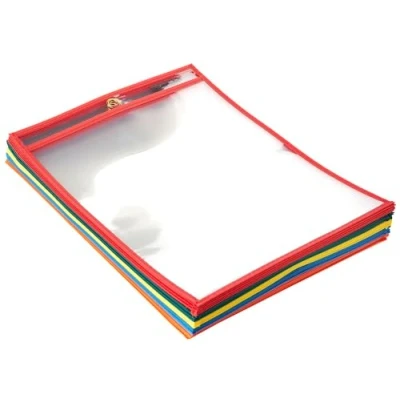 Bild av Amazon Basics Whiteboard applikationsväskor, robust, metalltextil polyester koppar polyvinylklorid (PVC) tyg 25 stycken, flerfärgad, 21,6 x 28 cm