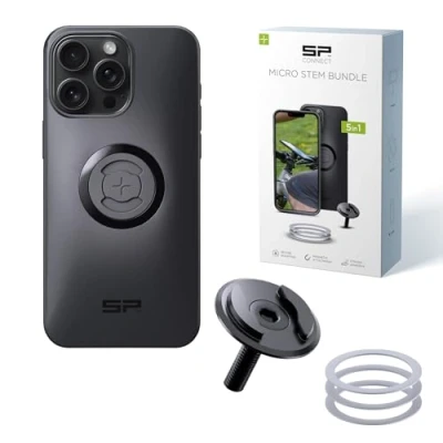 Bild av SP CONNECT Micro Stem Bundle SPC+ för iPhone 15 Pro Max mobiltelefonhållare cykelstyret Smartphone hållare cykel
