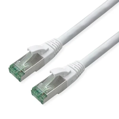 Bild av ROLINE RM Patchkabel Kat.6A S/FTP (PiMF), vit, 1,5 m