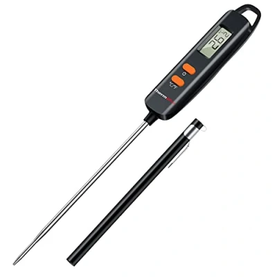 Bild av ThermoPro TP516 digital köttermometer med sondspetsskydd omedelbar avläsning mattermometer matlagningstermometer perfekt för matlagning BBQ socker sylt kökstermometer 12 cm temperatursond