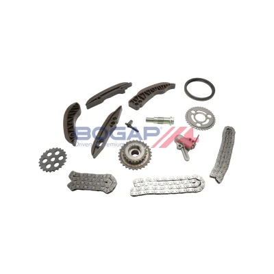 Bild av BOGAP B1328148 Transmissionskedjesats Enkel, Kedja låst BMW: 3 Touring, 5 1 Hatchback