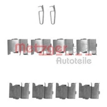 Bild av METZGER 109 1775 Kit d&#039;accessoires, plaquette de frein à disque MAZDA: CX 7, 9