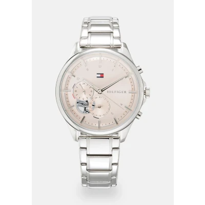 Bild av Tommy Hilfiger Quinn Kronografklockor, Storlek: One Size, Silvercoloured/blush