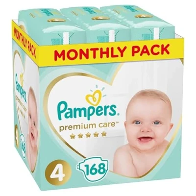 Bild av Pampers (gammal version), Monthly Box S4 174 st