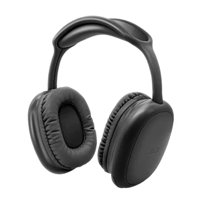 Bild av JAZ Sbs trådlösa Neo Wave hörlurar med vadderade huvudband och huvudband, Usb C laddningskabel ingår, 18 timmars användning i följd, svart, 20,7 x 18,7 8,5 cm