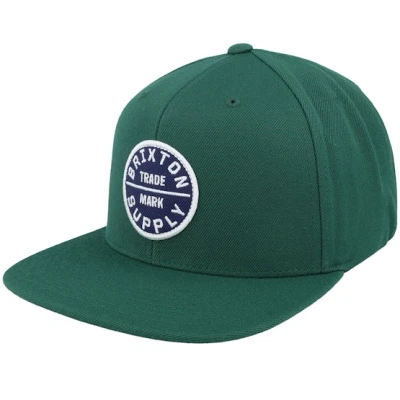 Bild av Brixton OATH III Snapback Unisex Keps, Storlek: One Size, Pine needle