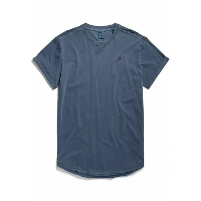 Bild av G STAR Herr Overdyed Lash T shirts, Blå (Salute Gd D16396 2653 d418), XXL
