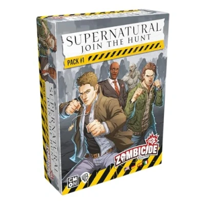 Bild av CMON, Zombicide 2. Edition Supernatural: Join the Hunt Pack 1, miniatyrförlängning, finsmakarspel, Dungeon Crawler, 16 spelare, från 14 år, 60 minuter, tyska, flerspråkig