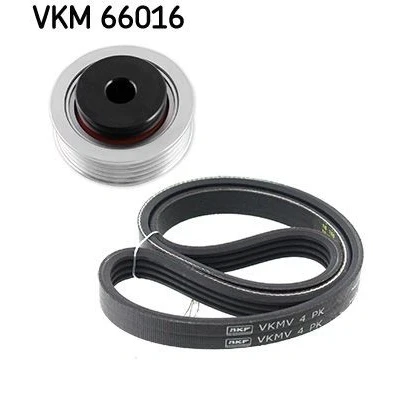 Bild av SKF VKMA 66016 Jeu de courroies trapézoïdales à nervures SUZUKI: SWIFT 3, SX4 I 5 portes, Samurai SUV