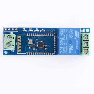 Bild av DollaTek bluetooth relämodul mobiltelefon fjärrkontroll switch modul 12 v