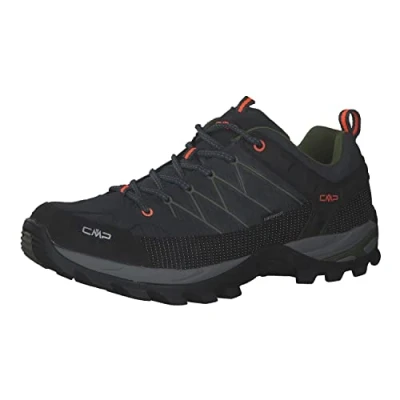 Bild av CMP herr Vandrings och halvskor för vandring Rigel Low trekking shoe Wp, Antracite Torba, 39 EU