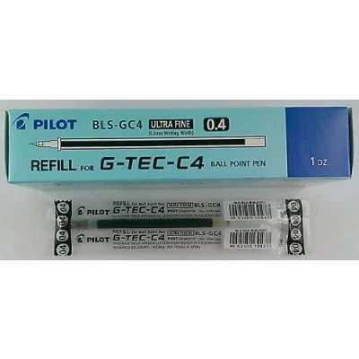 Bild av Pilotpåfyllning för G Tec C4/Maica 0,4 mm (låda med 12) blå