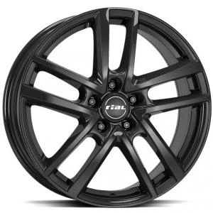 Bild av Rial Astorga Diamond Black 7x17 5/112 ET45 B57.1