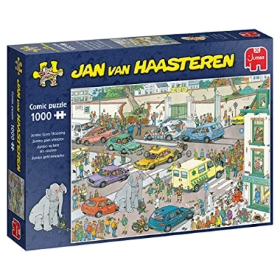 Bild av Jumbo JVH GAAT Winkelen Pussel för barn, Storlek: One Size, Multicoloured