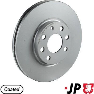 Bild av JP GROUP 1263104100 Disque de frein Essieu avant 260 24 4 ventilé revêtu OPEL: Meriva A, Corsa C 3/5 portes, Combo Tour, VAUXHALL: Mk2