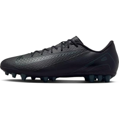 Bild av Nike Performance ZOOM Vapor 16 Academy AG Fotbollsskor fasta dobbar Black/deep jungle, Storlek: 45.5, jungle Konstmaterial