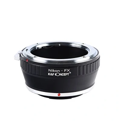 Bild av Nikon to Fuji X Adapter,K&amp;F Concept Lens Mount Adapter for AI/F Fujifilm Series Mirrorless FX Camera XT2 XT20 XE3 XT1 T2 KF06.101