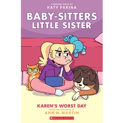 Bild av Karen&#039;s Worst Day: A Graphic Novel (Baby sitters Little Sister #3) (Adapted edition): Volume 3