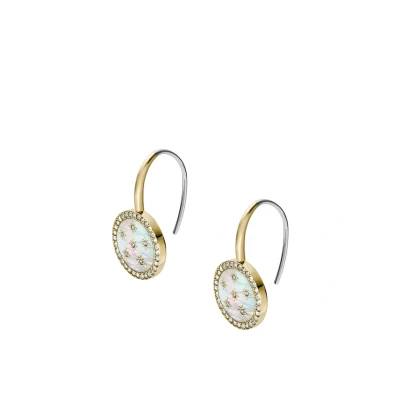 Bild av Fossil Örhänge, Storlek: One Size, Gold tone