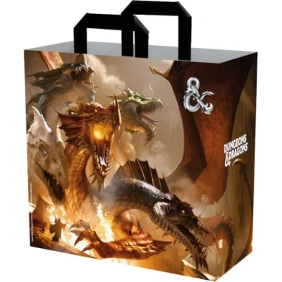 Bild av Konix Dungeons &amp; Dragons bärväska, 40 x 45 20 cm, återvunnet material, Design The Rise of Tiamat