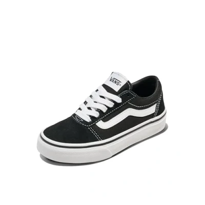 Bild av Vans Ward sneakers för pojkar, Mocka canvas svart vit, 38 EU