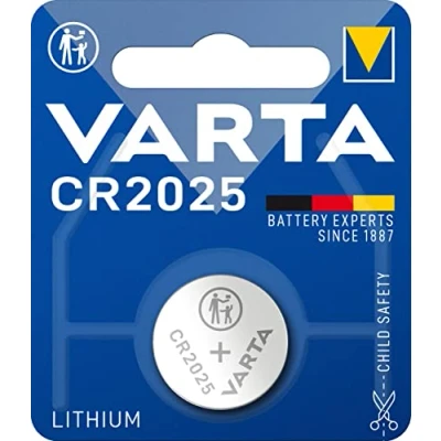 Bild av Varta Batteriknappcell CR2025 3 V 157 mAh litiumbatteri 1 styck