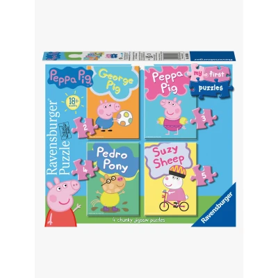 Bild av Ravensburger My First Puzzles Greta Gris Pussel 4 i 1