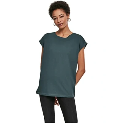 Bild av Urban Classics Extended Shoulder Tshirt bas, Storlek: Large, Bottlegreen