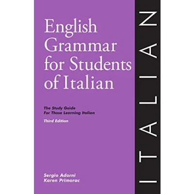 Bild av English Grammar for Students of Italian: The Study Guide Those Learning Italian