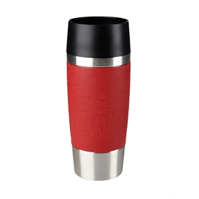 Bild av TEFAL K3084114 TRAVEL MUG Termosmugg Röd 0,36 L Temperaturbevarande Diskmaskinssäker 100% Läcksäker 360 Drickyta