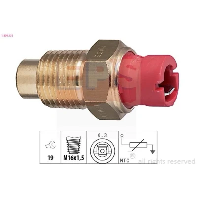 Bild av EPS 1.830.132 Sonde De Température Liquide Refroidissement Made in Italy OE Equivalent FIAT: Cinquecento