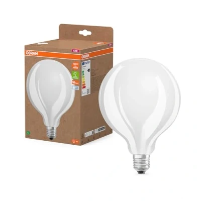 Bild av OSRAM LED lampa Globe G125 E27 7,2W matt 4 000K