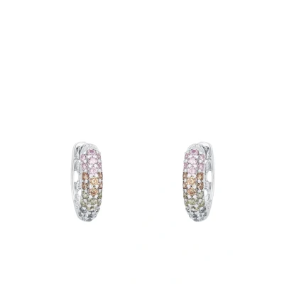 Bild av Prinzessin Lillifee Creoles Ear smycken, med Zirconia synth., 1,25 cm, Flerfärgad, Kommer i smycken presentförpackning, 2027907