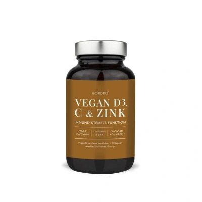 Bild av Nordbo Vegan D3, C &amp; Zink
