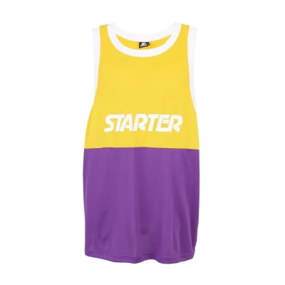 Bild av Starter Split TANK Linne, Storlek: L/XL, Californiayellow realviolet