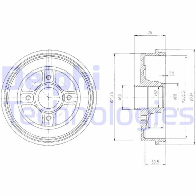 Bild av Bromstrumma DELPHI BF427