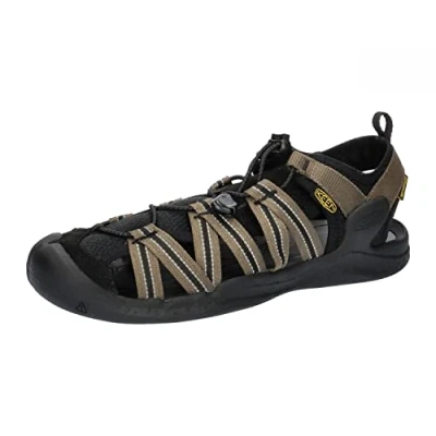 Bild av KEEN Drift Creek H2 unisex vuxen Sandal, Mörk oliv/svart, 43 EU