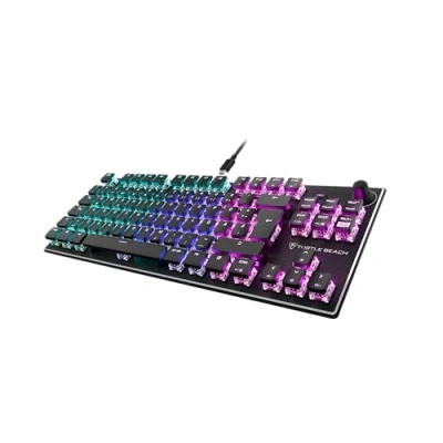 Bild av Turtle Beach Vulcan TKL mekanisk Titan Switch PC speltangentbord med AIMO RGB belysning och anodiserad aluminiumtäckplatta
