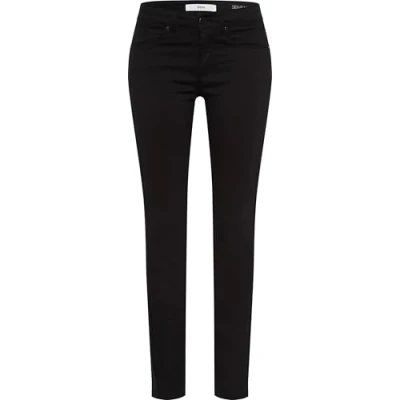 Bild av BRAX Damstil Ana Sensation hållbara femficksrörjeans med push up effekt jeans, Clean Perma Svart, 38W x 30L