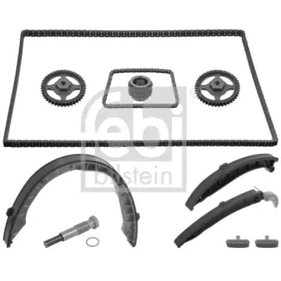 Bild av FEBI BILSTEIN 100957 Jeu de distribution à chaînes duplex, Simplex, Chaîne fermée PORSCHE: Cayenne