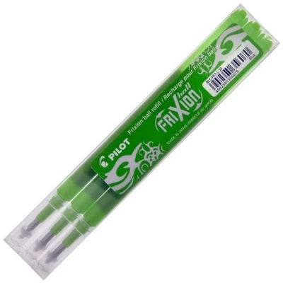 Bild av Pilot FriXion Rollerball 0,7 mm refill grön (förpackning med 3)