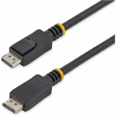 Bild av StarTech.com 0,5 m kort DisplayPort 1.2 kabel med lås M/M 4k