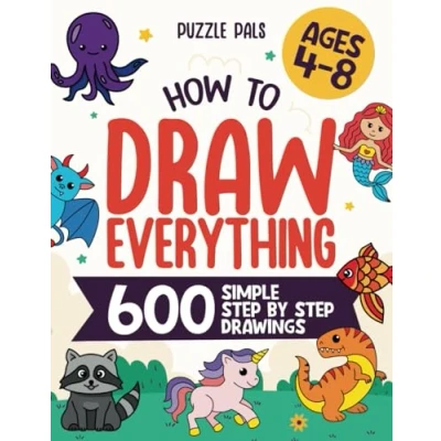 Bild av How To Draw Everything: 600 Simple Step By Drawings