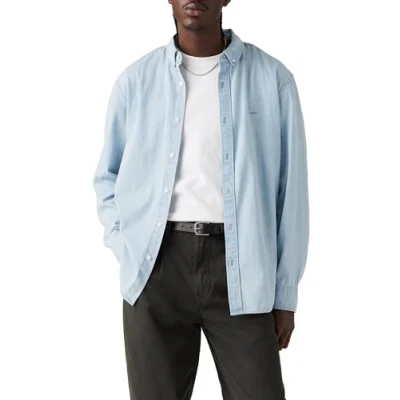 Bild av Levi&#039;s Authentic Button DOWN Skjorta, Storlek: XS, Andre light wash