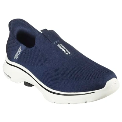 Bild av Skechers herr Go Walk 7 Easy on 2 Sneaker, Marinblått Xsp, 46 EU