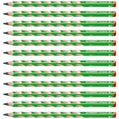 Bild av Crayon Stabilo Easygraph Bois Vert (12 Unités)