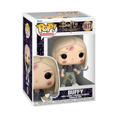 Bild av Funko POP! TV: BTVS Buffy Summers Med Vapen the Vampire Slayer Samlingsbar Vinylfigur Presentidé Officiell Merchandise Leksaker för Barn &amp; Vuxna Skräckfans