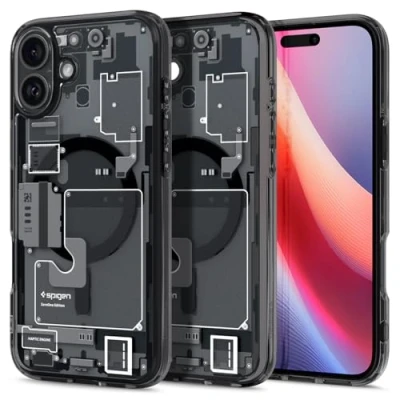 Bild av Spigen Ultra Hybrid MagFit Skal Kompatibel med iPhone 16 Plus Case Fodral Zero One