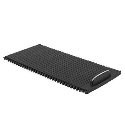 Bild av aqxreight Center Console Roller Blind Cover Cap, Cup Holder Zipper Glidluckor Passar för C klass E S204 W204 A207, ersätter A2046807607905